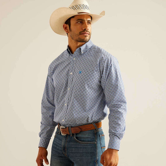 Camisa Ariat Perry Azul 10048381