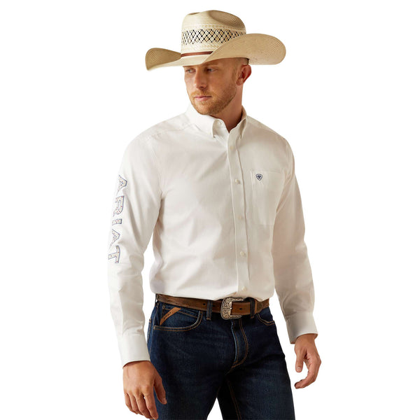 Ariat Team Logo Shirt Khaki 10055286